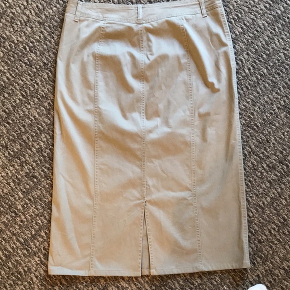 Vintage long straight skirt Gloria Vanderbilt - Picture 2 of 4